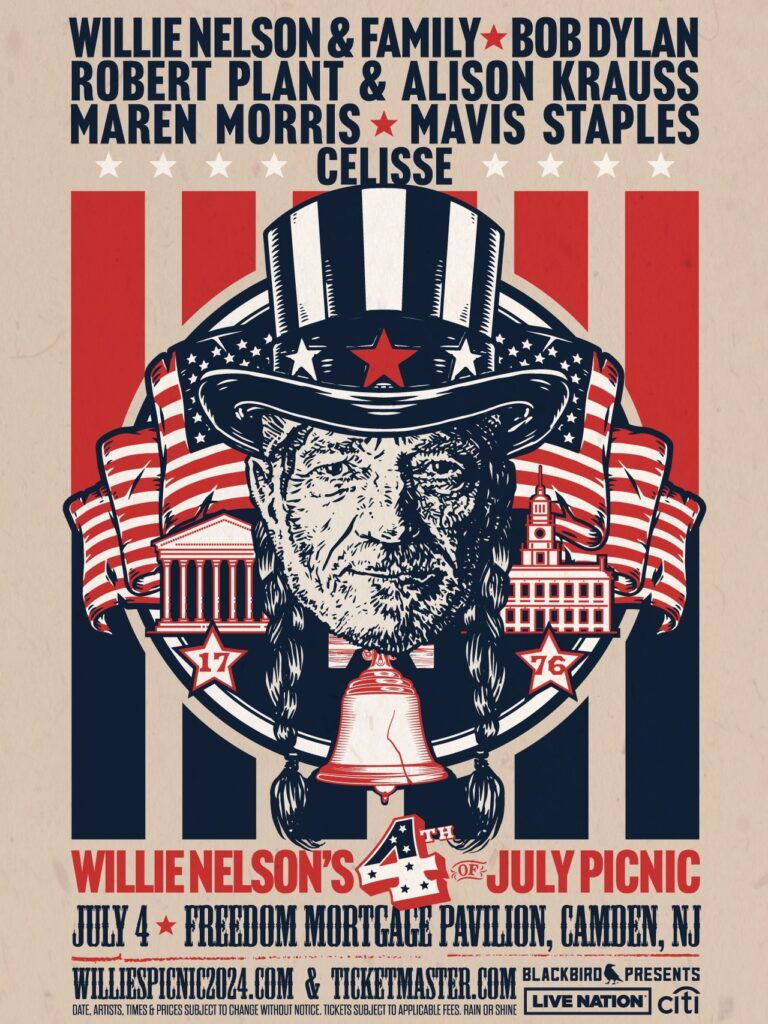 Willie Nelson Taps Bob Dylan and More for 4th of July Picnic Concert